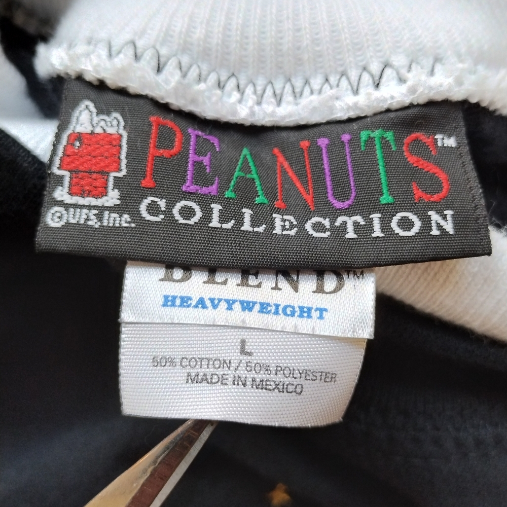 *RARE* Vintage Fall 90's Y2K Peanuts, The Great Pumpkin Unisex Sweatshirt Size L - Picture 6 of 9